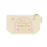 Trousse rectangulaire coton beige PM - Club N°One (wonder maîtresse)
