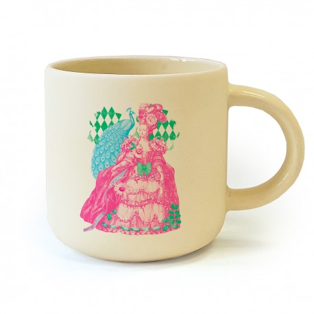 Round ceramic mug 12oz - Le Jardin des Secrets (Pop)