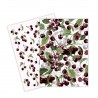Set de 2 torchons assortis 100% coton - Dark Cherry