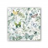 Pochette de 20 serviettes cocktail - Butterfly Fields*