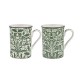 Lot de 2 mugs assortis en porcelaine - Acorn