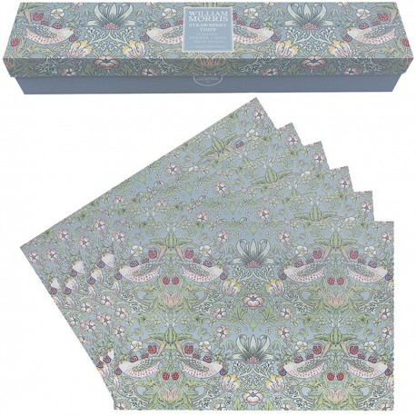 Drawer liner - Strawberry Thief Blue