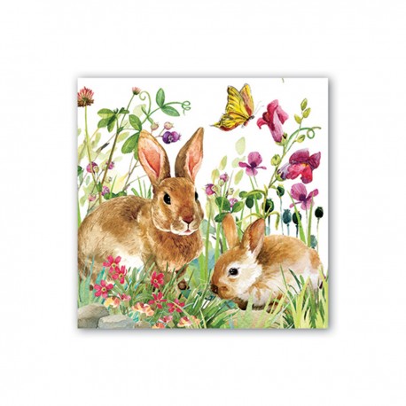 Luncheon napkin - Bunny Meadow
