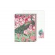 Pocket carnet de notes 'Cherry blossom peacock'