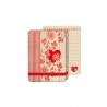POCKET FLIP PAD - STRIPE HEART
