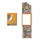 Pocket carnet de notes aimanté - Orange Cockatoo