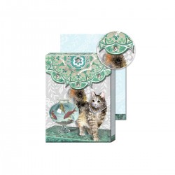 Pocket Carnet Notes 'Chat & Poisson'