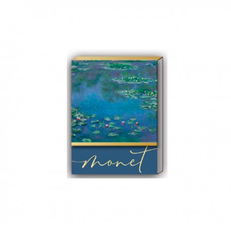 Pocket carnet de notes aimanté - Nympheas Monet