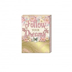 Pocket carnet de notes aimanté - Follow dreams°