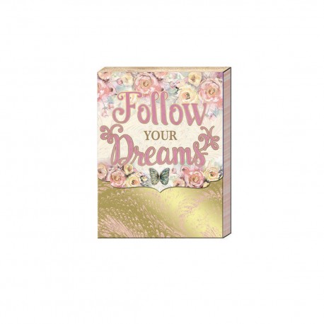 Pocket carnet de notes aimanté - Follow dreams°