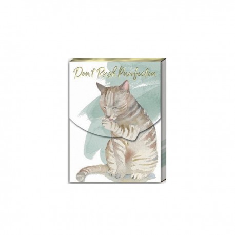 Pocket carnet de notes aimanté - Purrfection