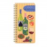 Carnet de dégustation de vin à spirale PM - Mediterranea 