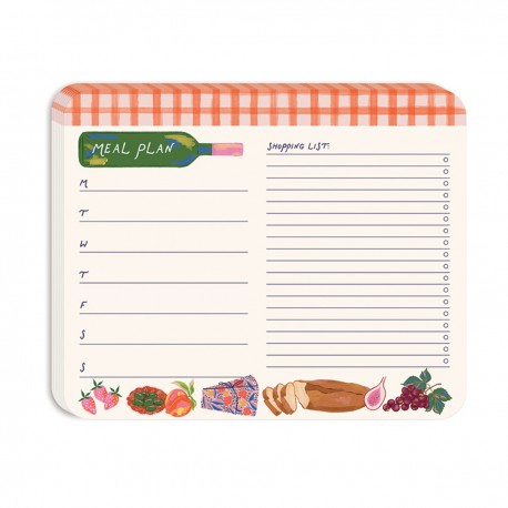 Die cut notepad - Sip & Savor