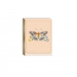 Pocket carnet de notes aimanté - Ephemeral Garden (Leopard Butterfly)