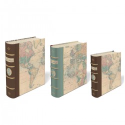 Large book box set 3 - Sectioned Map