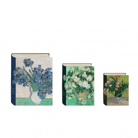 Set de 3 boîtes livres gigognes GM - Van Gogh Vases