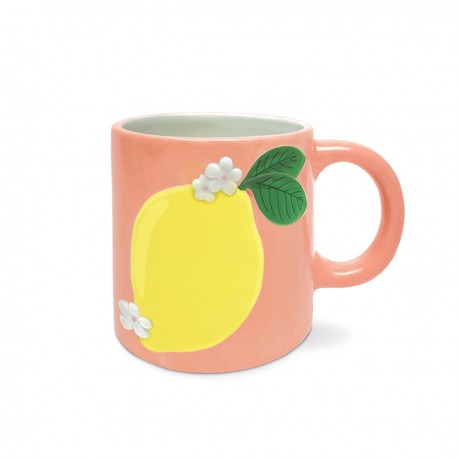 Mug in ceramic - Fruit & Fleur (Cherries)