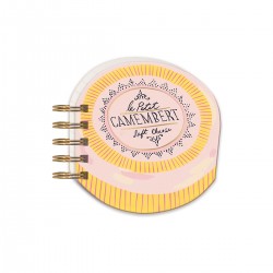 Bloc notes à spirales - Mediterranea (Camembert)