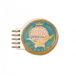 Bloc notes à spirales - Mediterranea (Caviar)