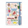Carnet de notes couverture souple élastique - Mediterranea (Destina)