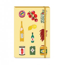 Carnet de notes couverture souple élastique - Mediterranea (Pantry)