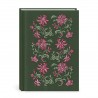 Carnet de notes couverture en tissu & brodée - Regalia (Green)