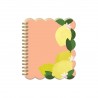 Bloc notes à spirales - Fruit & Fleur (Lemons)