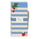 List pad with pen (floral) - Fruit & Fleur (Strawberries)
