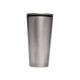 Mug à fermeture magnetique isotherme 420 ml Silver - Chic Mic