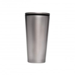 Mug à fermeture magnetique isotherme 420 ml Silver - Chic Mic