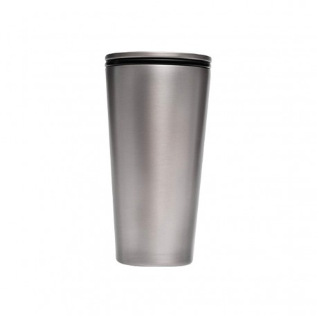 Mug à fermeture magnetique isotherme 420 ml Silver - Chic Mic