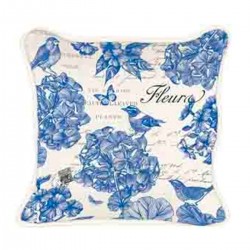 Coussin carré - Indigo Cotton 