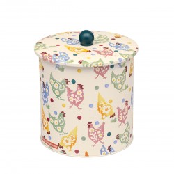 Biscuit barrel - Polka Chickens - Emma bridgewater 