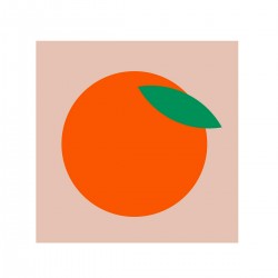 Bamboo Napkin 33x33 cm Orange - Chic Mic