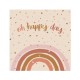 Bamboo Napkin 33x33 cm Oh Happy Day - Chic Mic