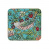 Coasters set of 4 - Strawberry Thief Blue