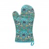 Oven glove - Strawberry Thief Blue