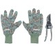 Set gant de jardinage et sécateur - Strawberry Thief Blue