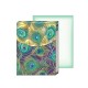 Pocket carnet de notes 'Peacock feather'