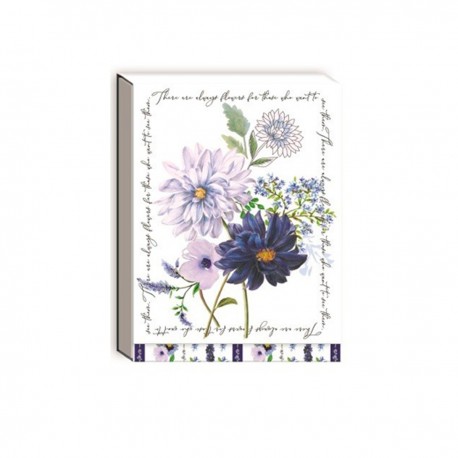 Pocket notepad ( dahlia) - Notable Floral