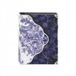 Pocket Carnet Notes 'Toile de Jouy'