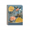 Pocket carnet de notes aimanté - Spring Garden (blue garden)*