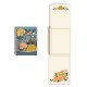 Pocket carnet de notes aimanté - Spring Garden (blue garden)
