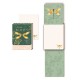 Pocket carnet de notes aimanté - Beauty Dragonfly