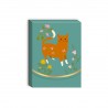 Pocket carnet de notes aimanté - Brown cat