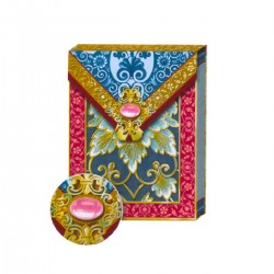 Pocket Carnet Notes 'Bijou Rose'