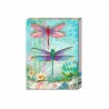 Pocket carnet de notes aimanté - Libellules & Lotus