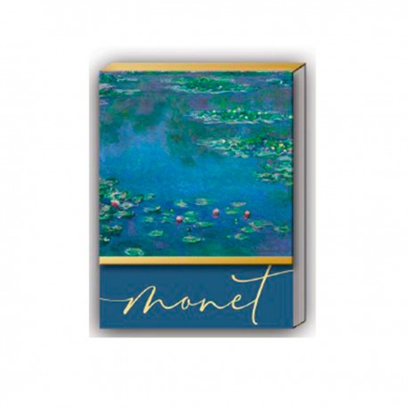Pocket carnet de notes aimanté - Nympheas Monet