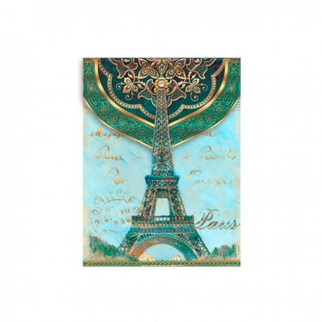 Pocket Carnet Notes 'Paris Navy'