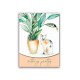 Pocket carnet de notes aimanté - Houseplant Calico*